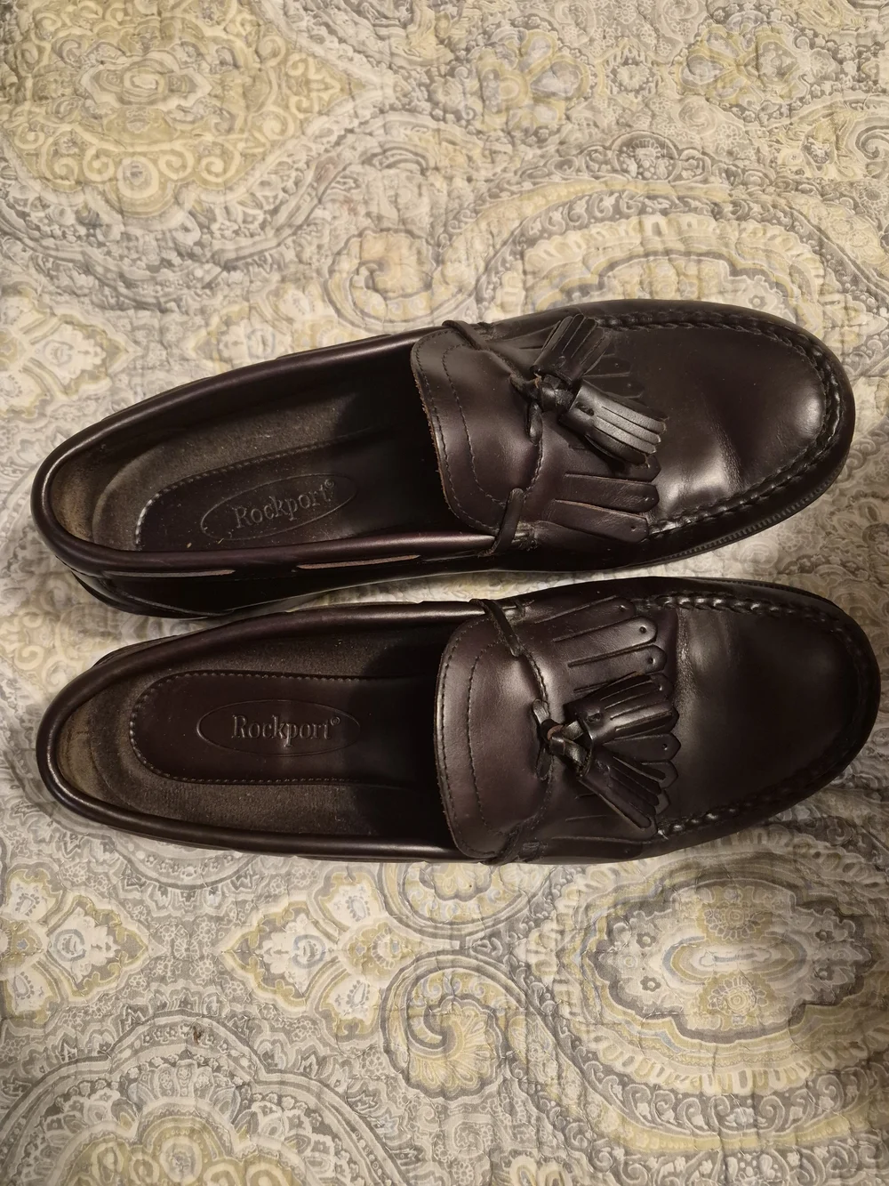 Rockport leather loafers